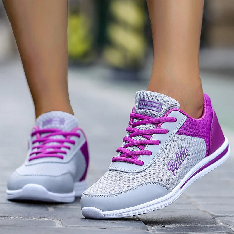 2025 New Women's Sneaker Fashion Trainers Shoes Woman Chunky Casual Sneaker Woman Lace Up Womens Sneakers Tenis Feminino
