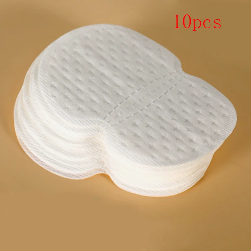 Disposable Unisex Armpit Sweat Pad 10pcs Summer Underarm Sweat-absorbing Patch Armpit Absorb Sweat Deodorants Paster Shield Pads
