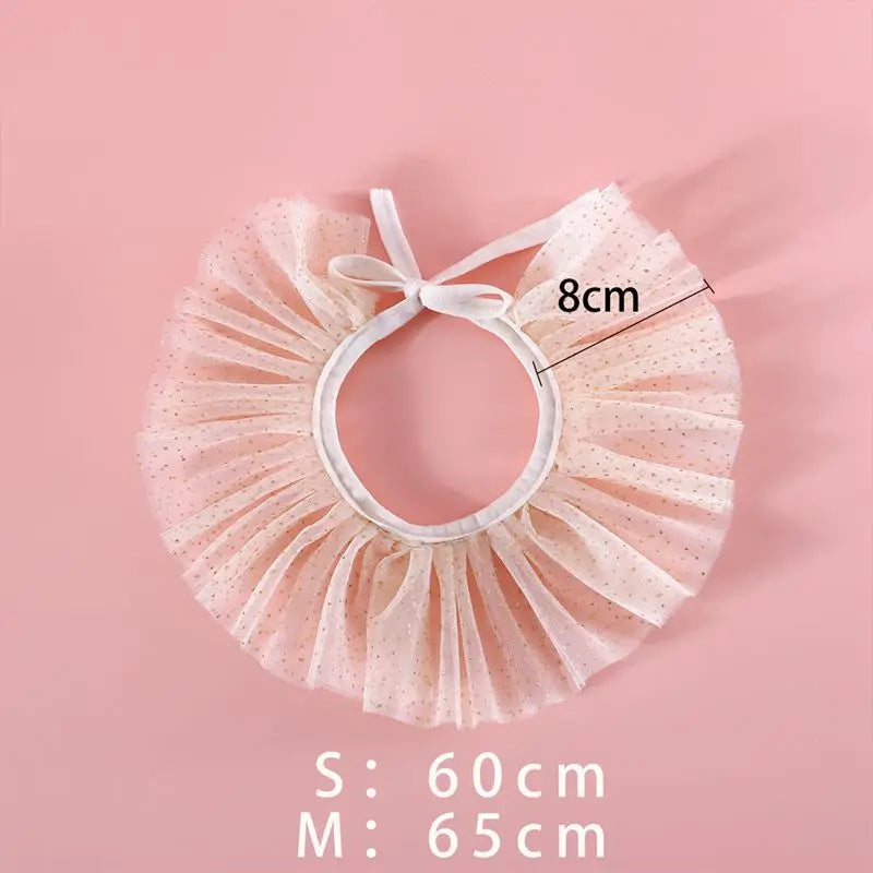 Pet Cat Birthday Party Hat Set Dog Hat Bow Lace Cat Bib Cute Small Medium Dogs Costume Cap Pet Products Puppy Accessories