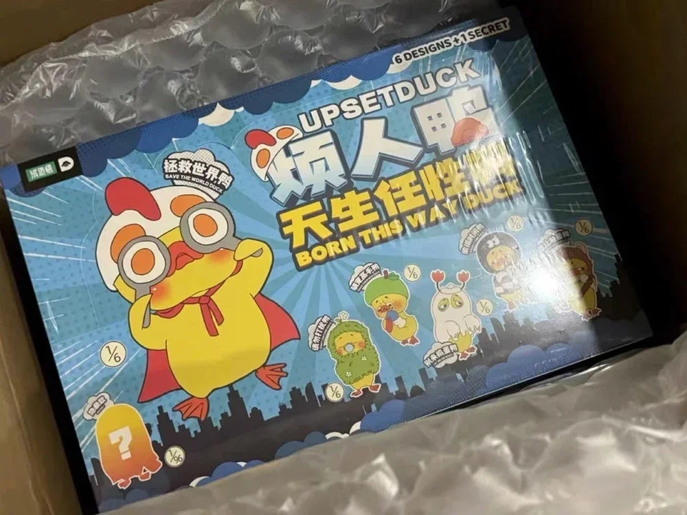 New Duck Upsetduck 3 Generations Willful Series Blind Box Figure Decor Collectible Model Vinyl Toys Mystery boxes Surprise Gifts