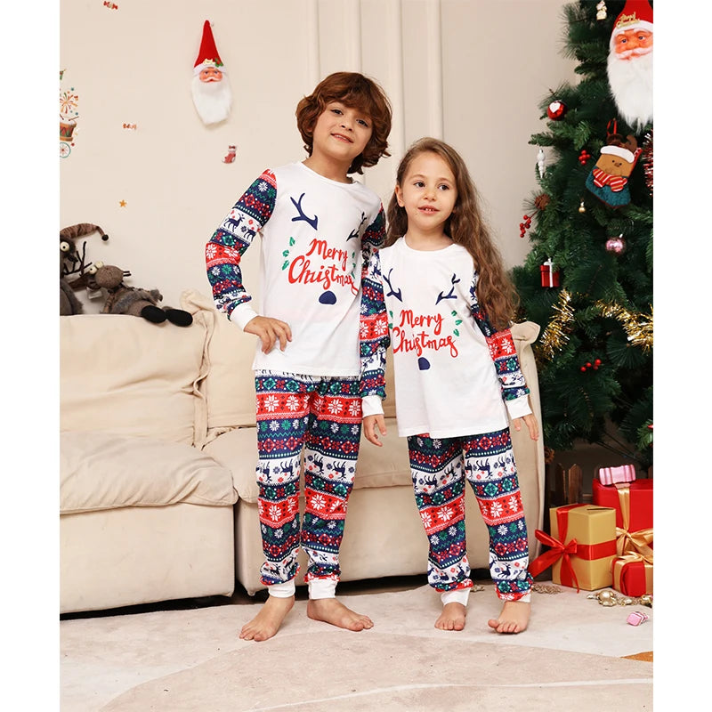 Weihnachts-Familien-Matching-Outfits für Erwachsene und Kinder, 2025 News, Pyjama-Kleidungsset, Baby-Spielanzug, lässige Nachtwäsche, Weihnachts-Familien-Look, Pyjama