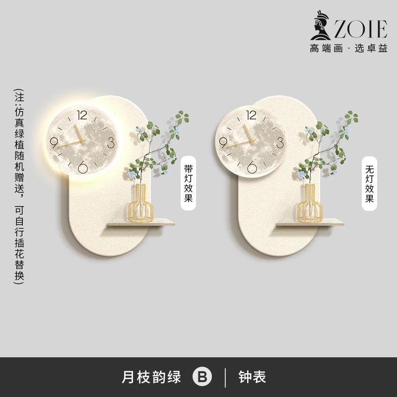 Nordic Light Wall Clock Luxury Battery Big Size Minimalism Acrylic Wall Clock Originality Fashion Rorloge Living Room Decoration