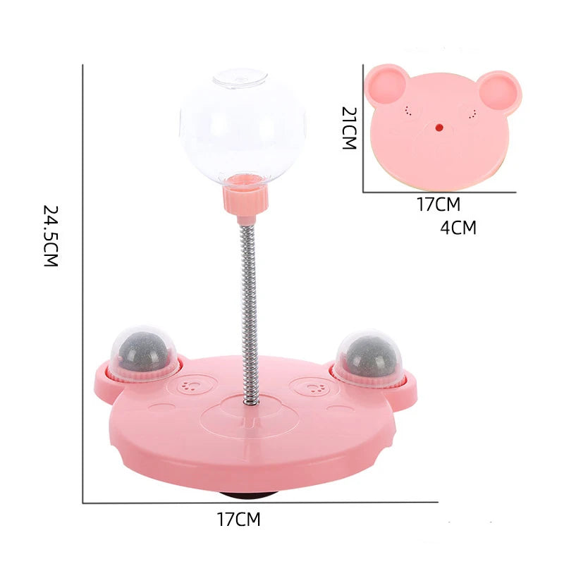 Pet Puzzle Food Leaking Ball Toy Cat Dog Interactive Treat