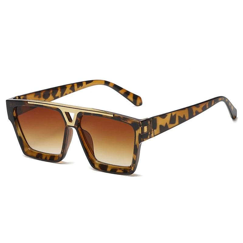 Retro Sunglasses Women Men Vintage Square Frame Sun Glasses High Quantity Lens Goggles Shades for Female Male
