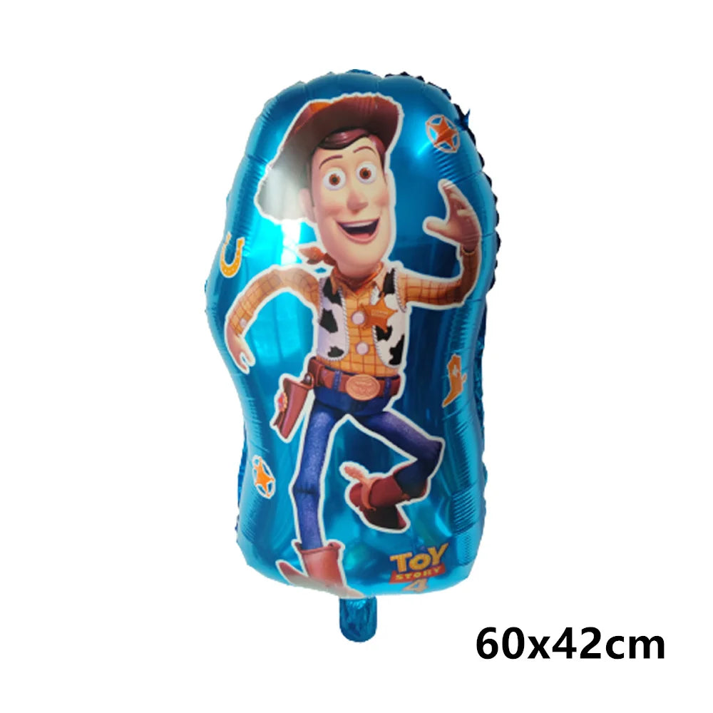 Disney Buzz Lightyear Foil Balloon Set Toy Story Happy Birthday Party Supplies Baby Shower Kids Game Party Decoration Globes