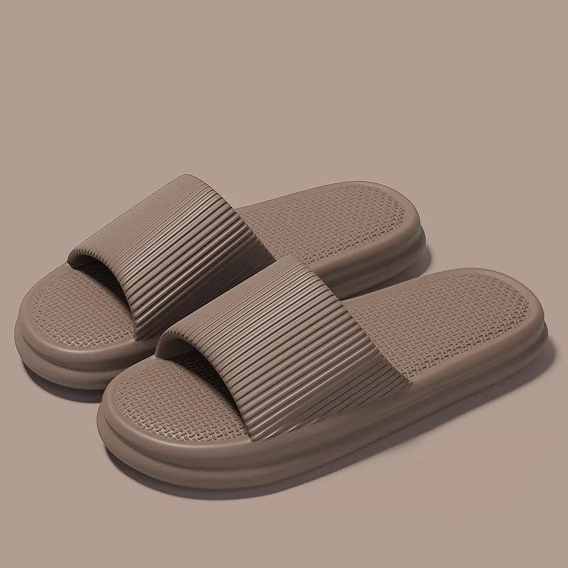 Big Size 48 49 Men Slipper Women Summer Sandals Soft Slides Massage Couples Home Bathroom Non-slip Slippers Outdoor Flip Flop