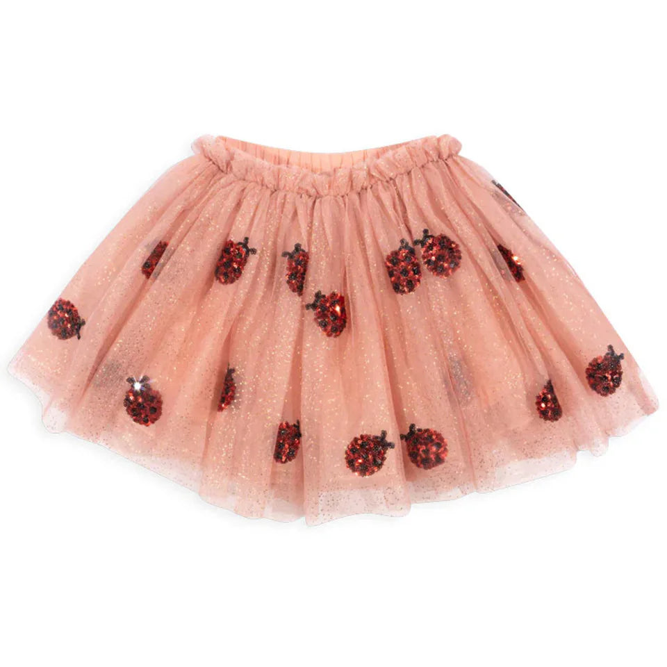 AW KS Kinderkleidung Baby Mädchen Käfer Pailletten Kleider Kinder Röcke Kleinkind Mädchen Jacke Bestickte verdickte Baumwollmäntel