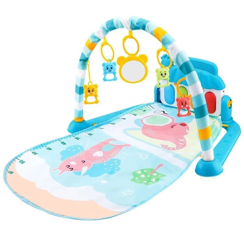 Baby Activity Gym Rack Früherziehung 0-36 Monate Spielzeug Geschenke Musikalische Neugeborene Klaviertastatur Krabbeldecke Pedal Spielmatte