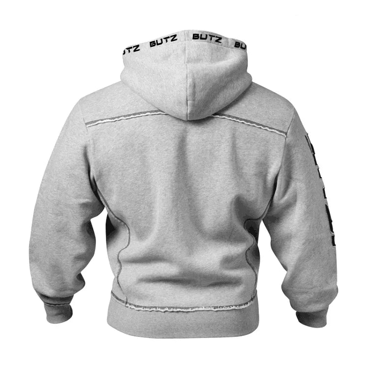 Men's Sportswear Running Jogging Jacket Sweatshirts Hoodies Zipper Men Basketball Gym Fitness Workout Hooded Sports Coat Tops