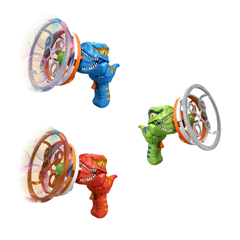 New-Fan Dinosaur Bubble Machine Bubbles In Bubble Handheld Electric Dinosaur Bubble Machine Bubble Dinosaur Pool Toys