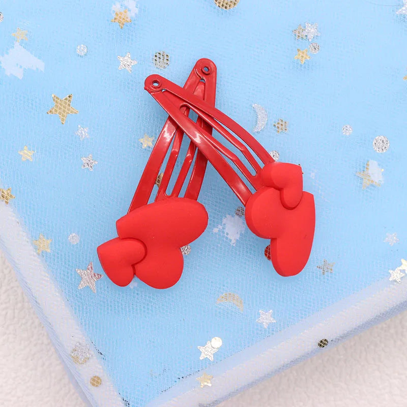2Pcs Cute Animal Cat Hair Accessories Children Rubber Bands Scrunchies Elastic Hair Bands Girls Headband Decorations Ties Gum