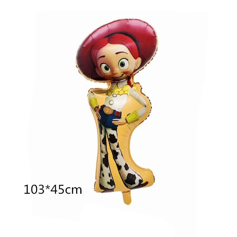 Disney Buzz Lightyear Foil Balloon Set Toy Story Happy Birthday Party Supplies Baby Shower Kids Game Party Decoration Globes