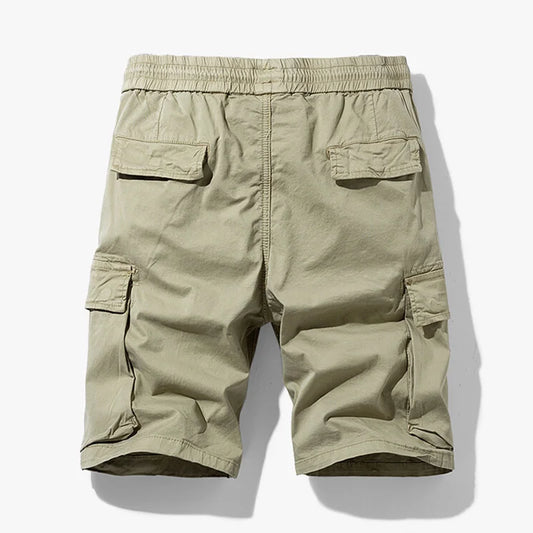 Herrenmode Neue Cargo-Shorts aus Baumwolle in Übergröße für Herren Sommer-Reithose mit mehreren Taschen Shorts Herren Frühling Casual Joggers Shorts männlich