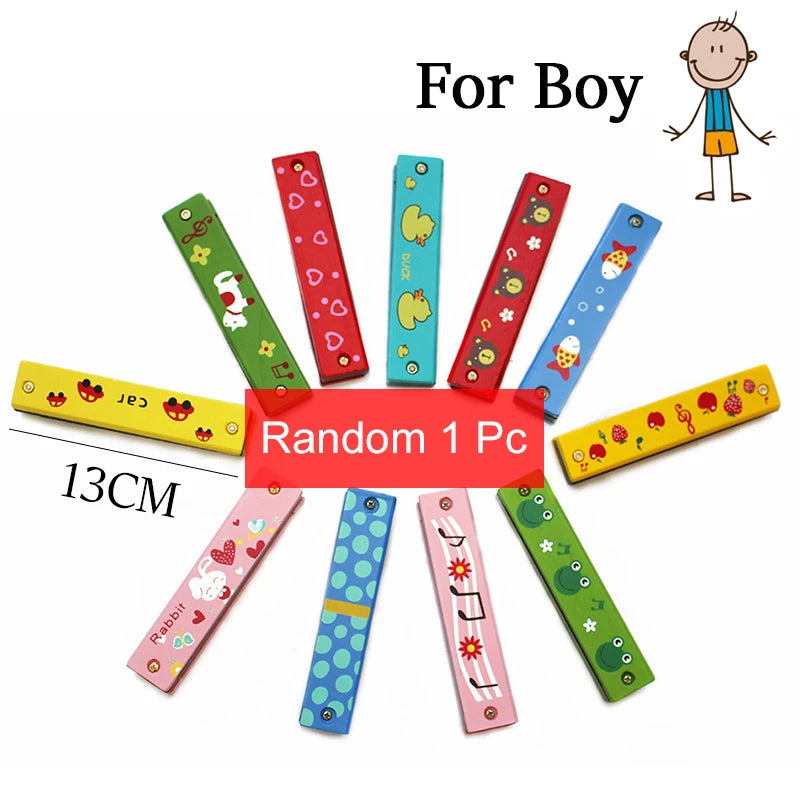 Holz-Musikinstrument-Spielzeug für Kinder Montessori-Lernspielzeug Baby-Rasseln Kinder-Musikalisches lustiges Spielzeug Geschenk für Jungen Mädchen