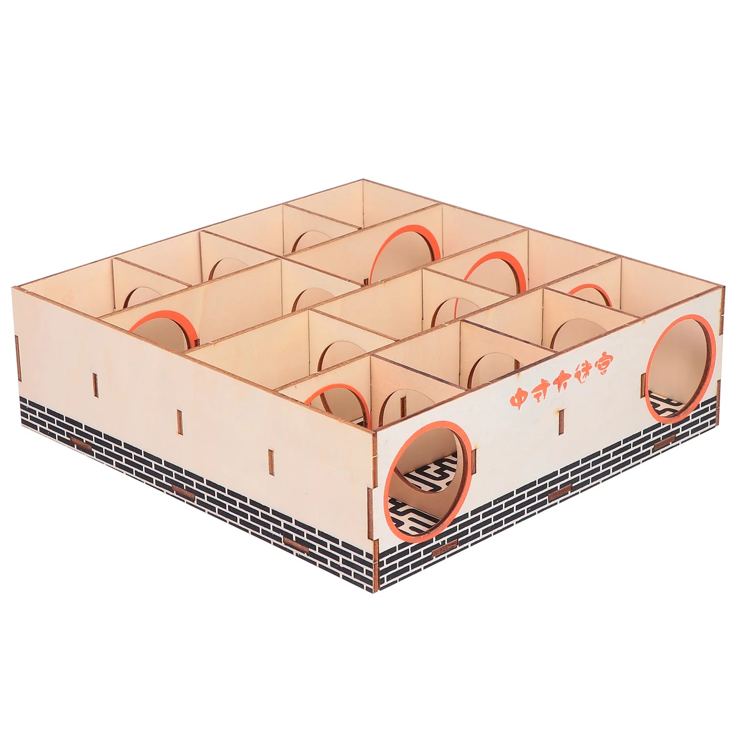 Hamster Spielzeug Mäuse Labyrinth Tunnel Holz Kleine Tier für Sport Spielzeug Haustier Holz Bett Auskleidungen