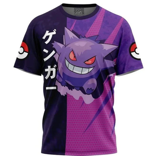 Pokemon T-Shirt Cartoon Baby Kinder Jungen Mädchen Kinder Kurzärmelige Sommerkleidung Pikachu Cartoon Print Pokémon T-Shirt Kinder