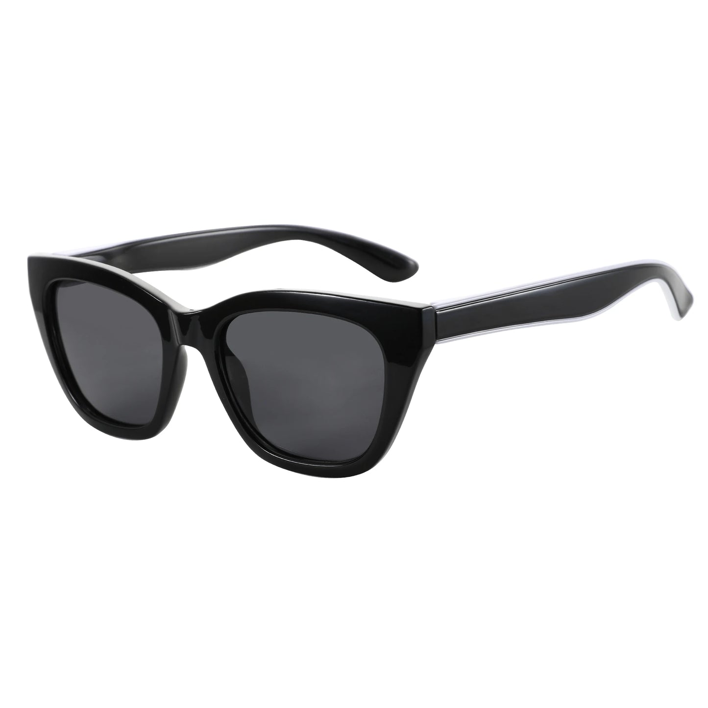 ZENOTTIC Square UV400 Protection Sunglasses Fashion Women Thick Frame Polarized Sun Glasses for Ladies Shopping Gif