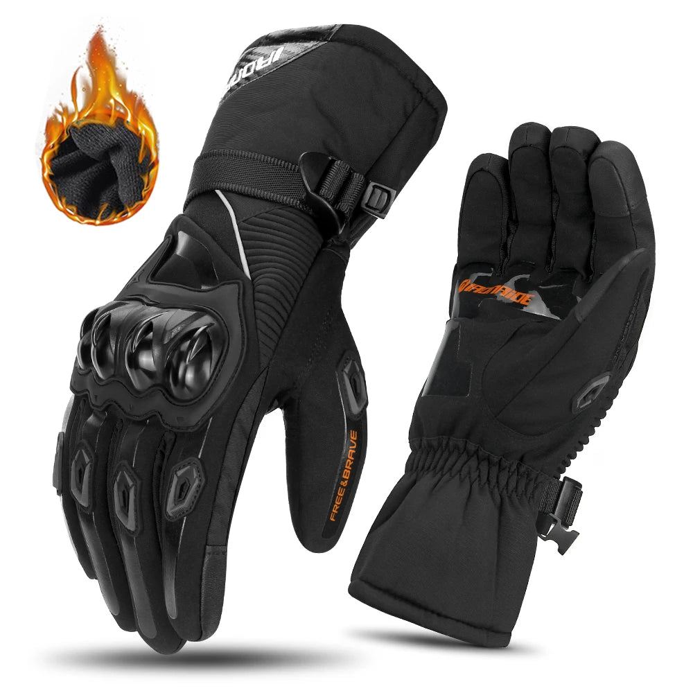 Motorradhandschuhe Winddicht Wasserdicht Guantes Moto Männer Motorrad Reithandschuhe Touchscreen Moto Motocross Handschuhe Winter