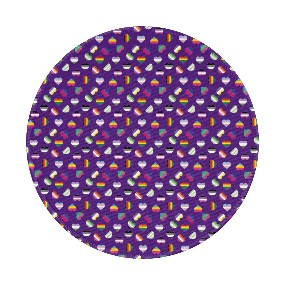 Red Heart Print Mouse Pad Cute Valentines Day Waterproof Mousepad Gaming Accessories For Notebook Computer Aesthetic Mouse Mats
