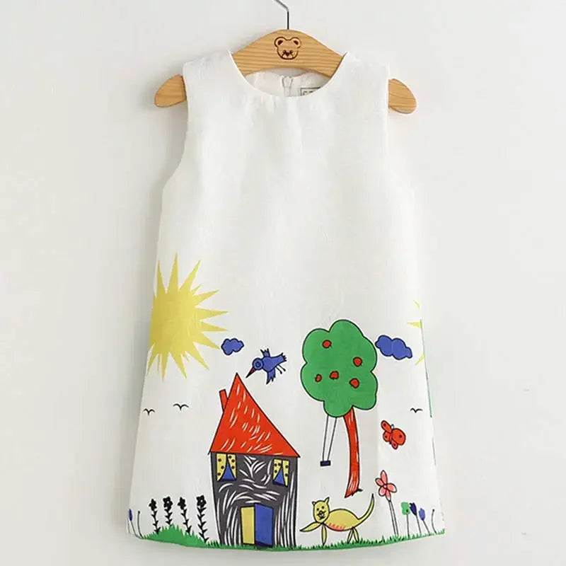 Bear Leader Girls Dress New Summer Casual Kids For 3 7Y