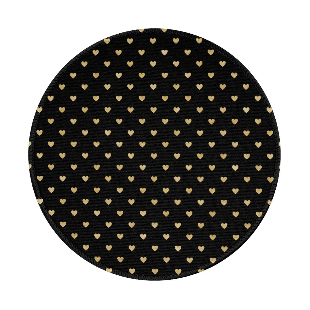 Red Heart Print Mouse Pad Cute Valentines Day Waterproof Mousepad Gaming Accessories For Notebook Computer Aesthetic Mouse Mats