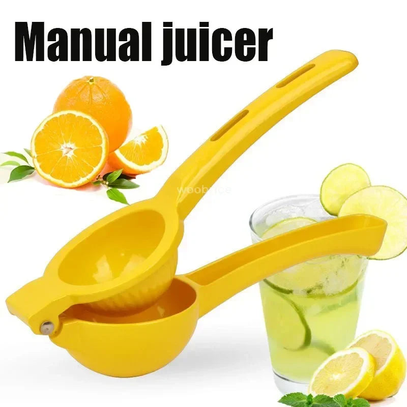 Home Lemone Squeezer Taper for Lemon Aluminum Alloy Hand Pressed Orange Fruit Juicer Portable Practical Kitchen Mini Blender