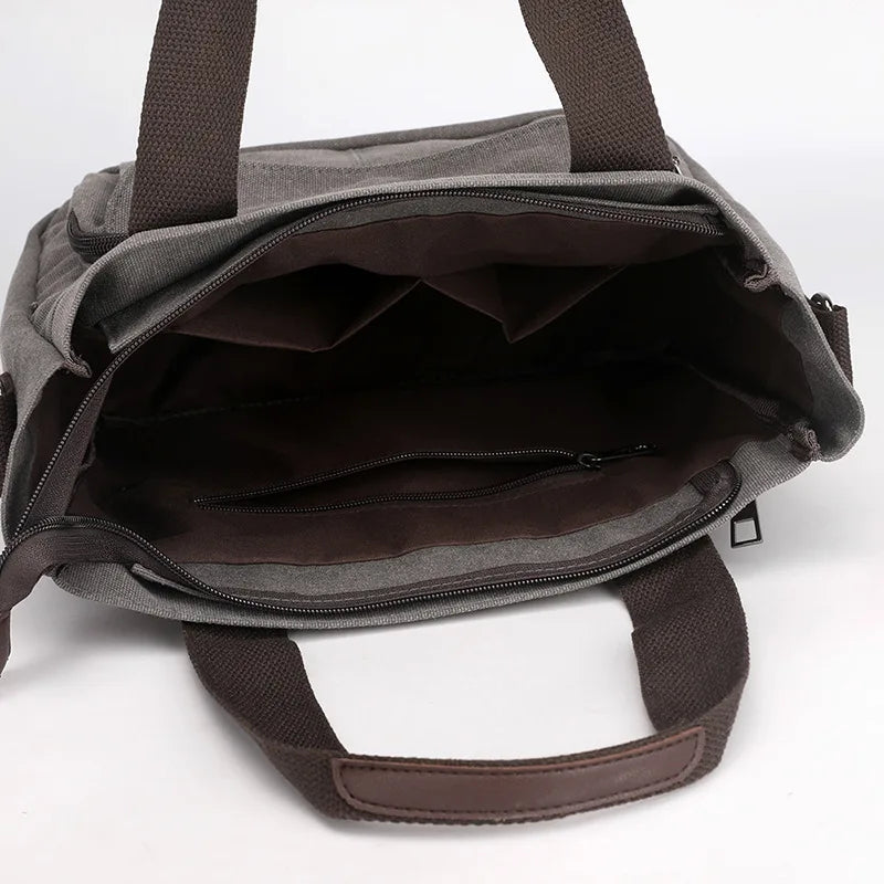 2024 Women New Bag Fashion Messenger Bag Women Shoulder Bag Canvas Handbag Purse Large Capacity Fashion Female Tote Shopping Bag