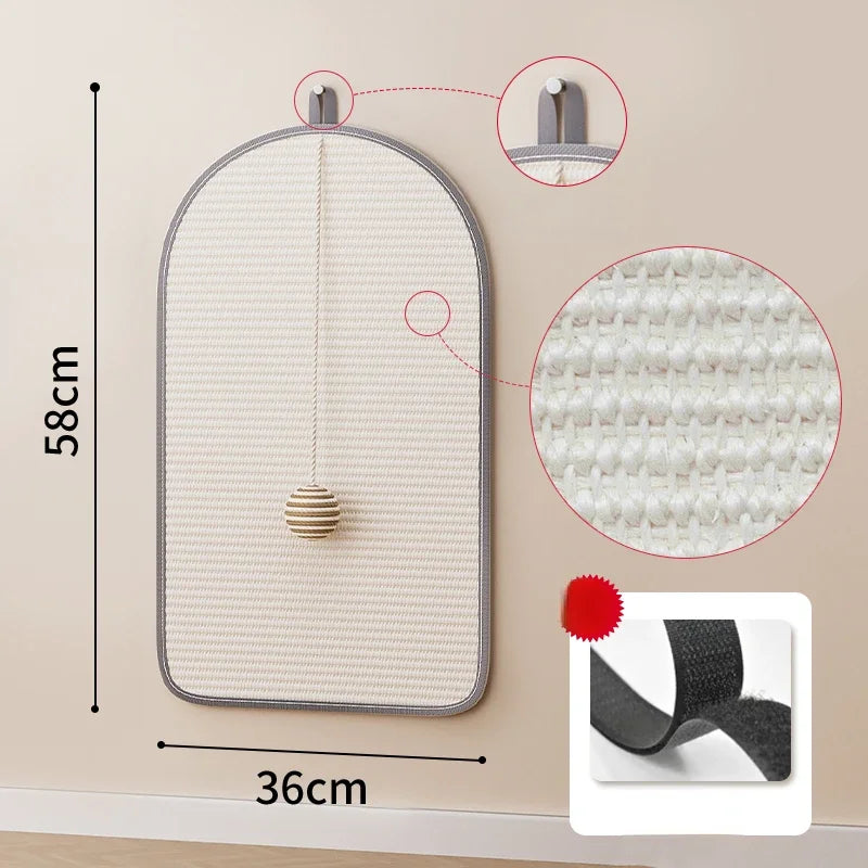 Anti-Katzenkratz-Sofa-Schutzartefakt Katzenkratzbrett-Pad Natürliche Sisal-Katzenkratzdecke Pfostenmatte zum Schutz des Fells