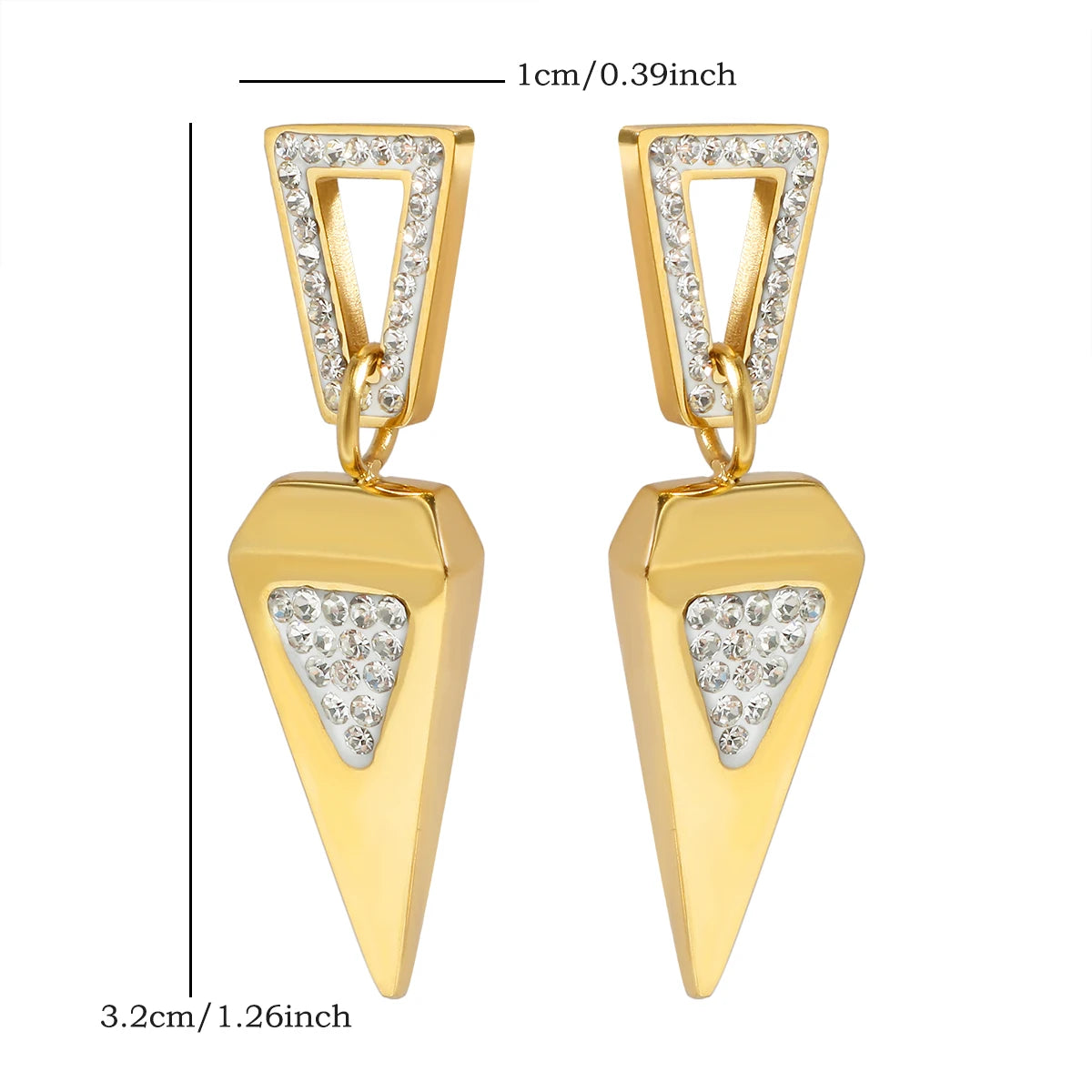 Fashion Earrings Necklace Set Geometric Pendant Charm Choker Banquet Wedding Luxury High Quality Jewelry Accessories for Women