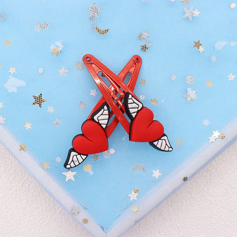 2Pcs Cute Animal Cat Hair Accessories Children Rubber Bands Scrunchies Elastic Hair Bands Girls Headband Decorations Ties Gum