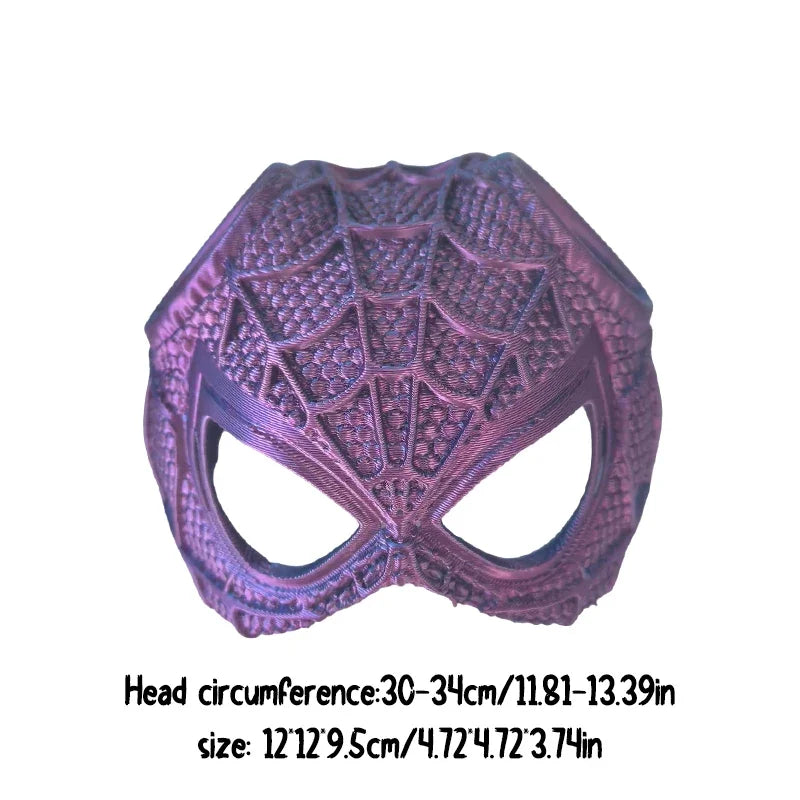New 3D Printing Cat Bat Mask Halloween Accessories Cosplay Costume Accessory Spider Web Cat Mask Headset Pet Decor Props Mask