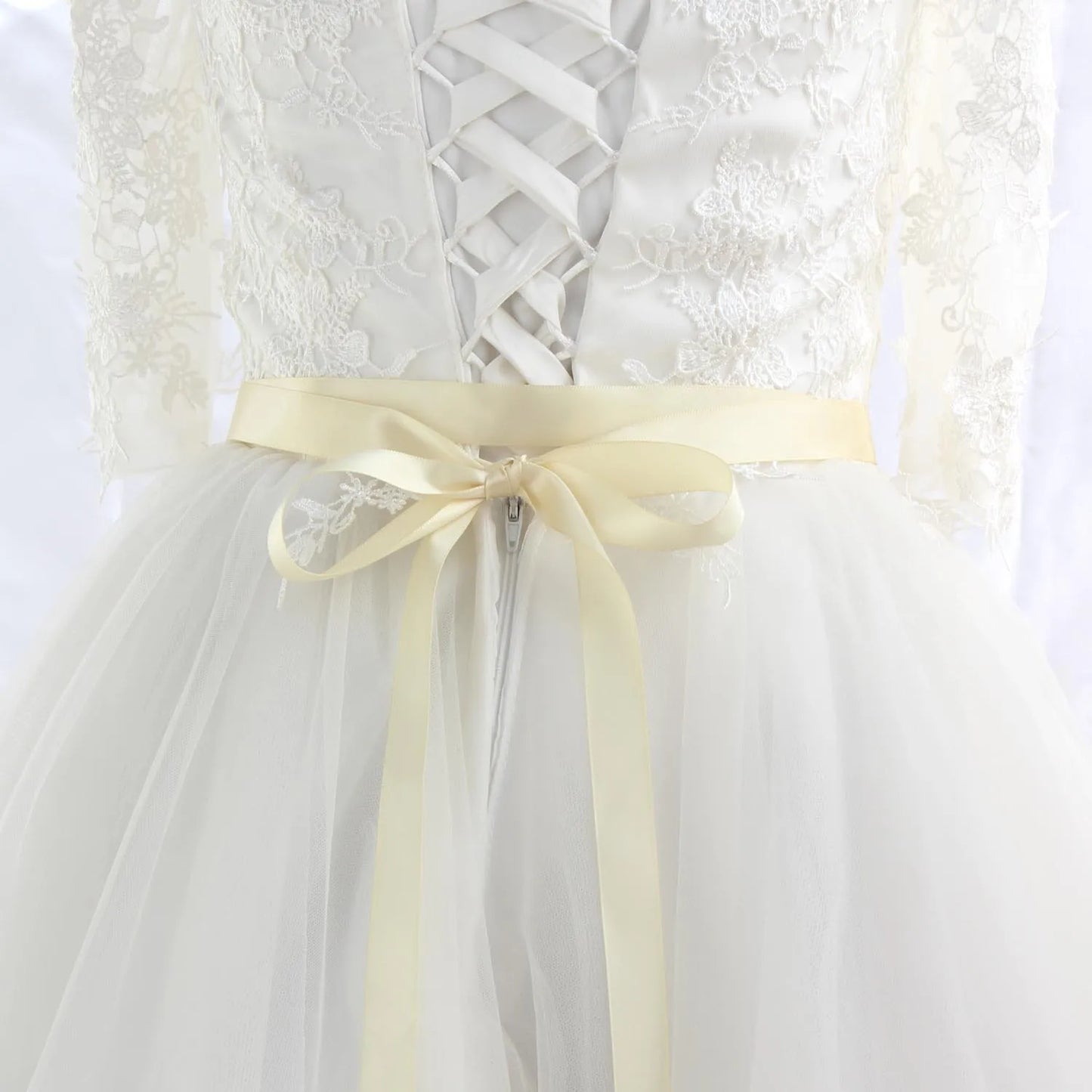 Crystal bridal belt with ribbons, handmade silver wedding belt, cookie patient belt for wedding evening dresses