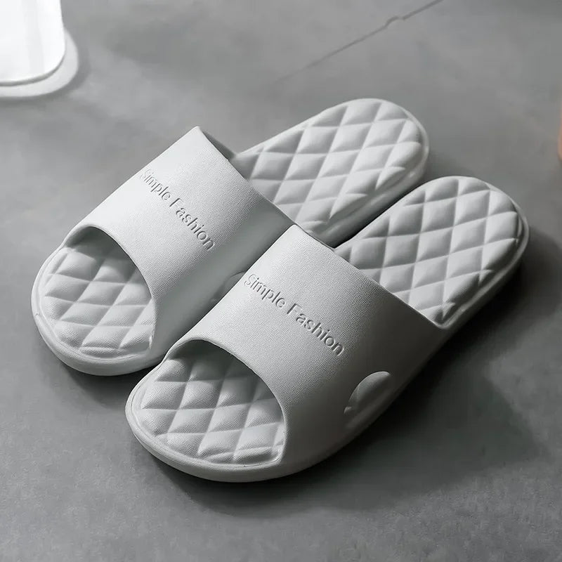 Big Size 48 49 Men Slipper Women Summer Sandals Soft Slides Massage Couples Home Bathroom Non-slip Slippers Outdoor Flip Flop