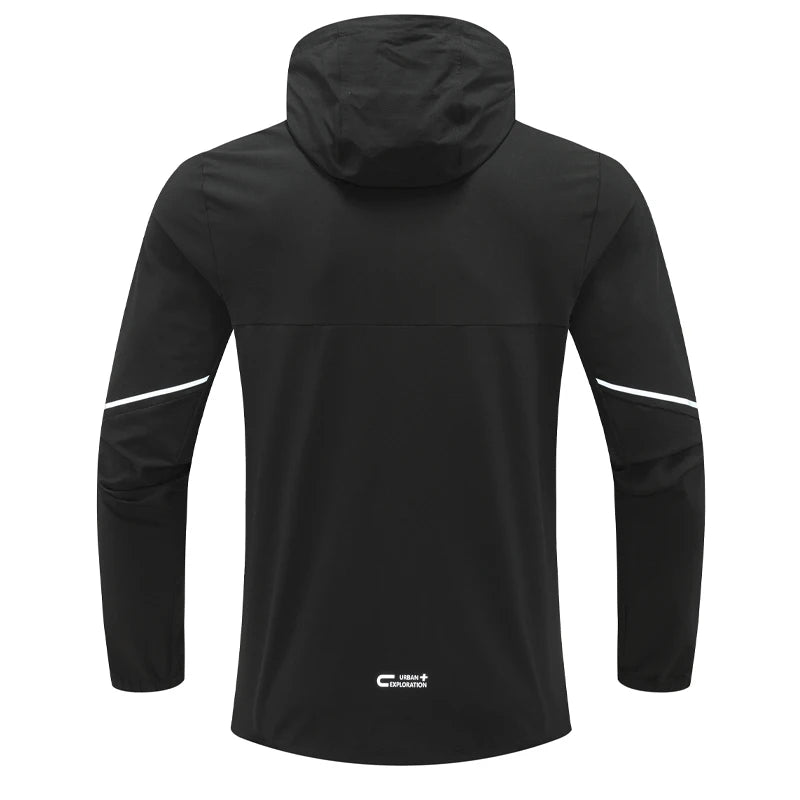 Men Sport Hoodies Autumn And Winter Jacket Gym Fitness Muscle Sportswear Sweatshirt Workout Athletic Training Running Clothes mon