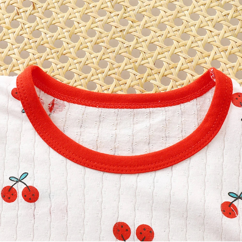 Baby-Schlafanzug-Sets aus Baumwolle, für Kleinkinder, langärmelig, Baby-Nachtwäsche, Pyjamas, Kinder, Cartoon-Stil, Homewear-Kleidung