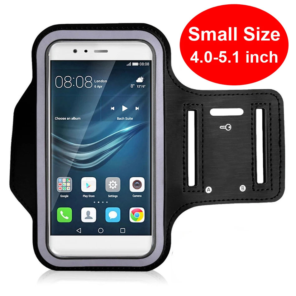 Handytasche Hülle zum Laufen Armbandhalter für Xiaomi Pocophone F1 Mi iPhone 15 13 12 11 Huawei P40 Samsung Armbandhülle