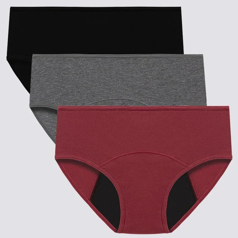 Panties for Women Physiological Panties Large Size Menstrual Physiological Underpants Cotton Ladies Menstrual Panties Leakproof