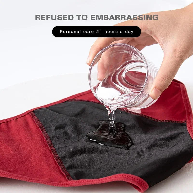 Panties for Women Physiological Panties Large Size Menstrual Physiological Underpants Cotton Ladies Menstrual Panties Leakproof