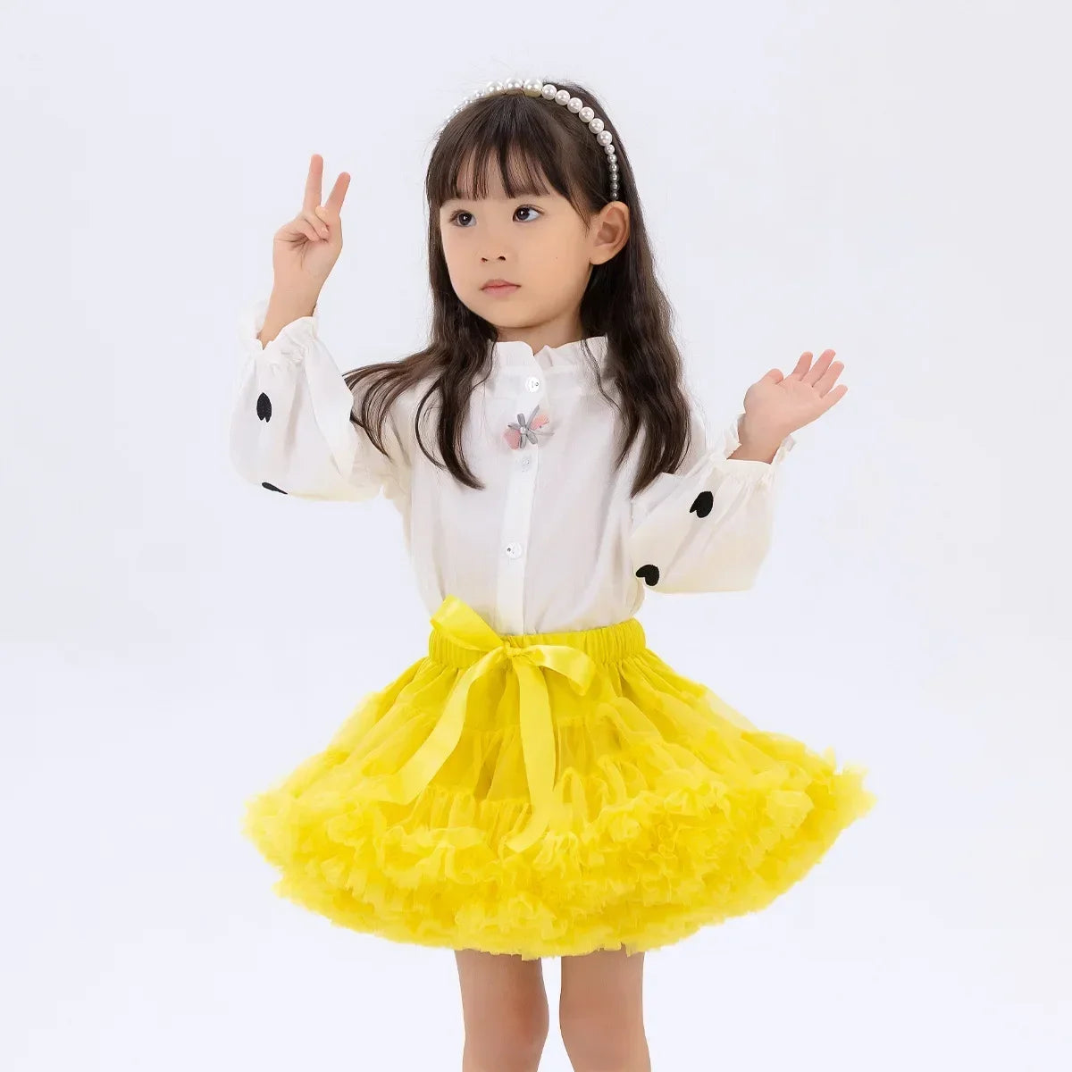 New Tutu Skirt Baby Girl Skirts Princess Mini Pettiskirt Party Dance Rainbow Tulle Skirts Girls Clothes Children Clothing