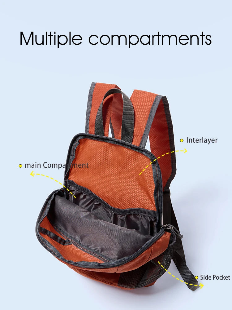 Fouvor Parent-Child Backpack Small Travel Outerdoor Shoulders Bags Casual Lightweight School Bags For Primary Student 3037-08