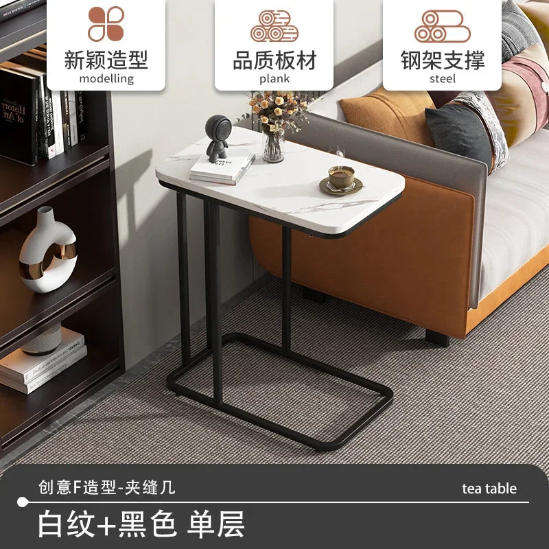 Living Room Mobile Sofa Tables Study Bistro Game Standing Center Table Luxury Vintage Mesa Auxiliar Salon Entrance Furnitures