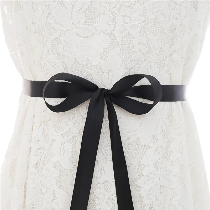 NZUK Crystal Bridal Sash Rhinestones Pearls Wedding Belt  Satin Bridal Belt And Sash For Wedding Decoration