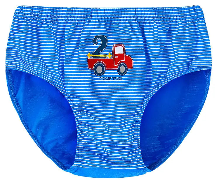 Children Panties Cartoon Kids Thong Underwear Cotton Briefs For Kids Breathable Printed Comfortable Boys Lingerie