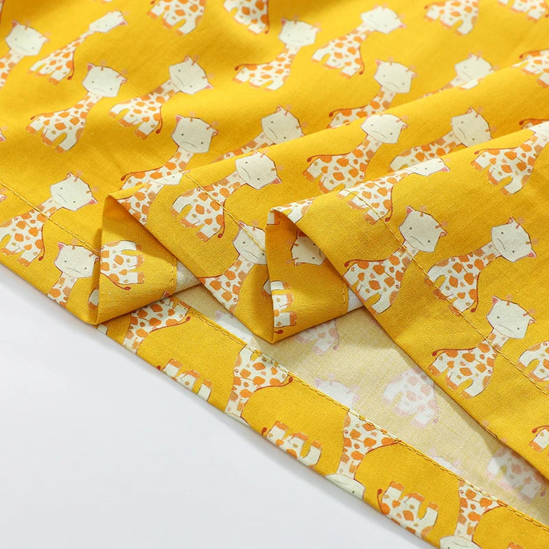 Little Maven Girls Clothes Vestidos Cotton