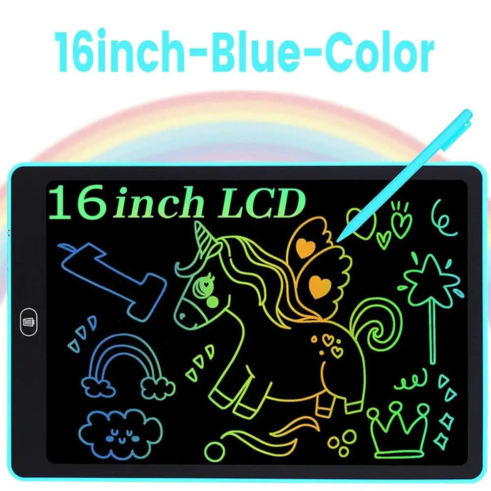 16-Zoll-Handschrift-Doodle-Board Neue digitale LCD-Grafik-Zeichenblöcke Mädchen-Jungen-Spielzeug Elektronisches Schreibtablett 
