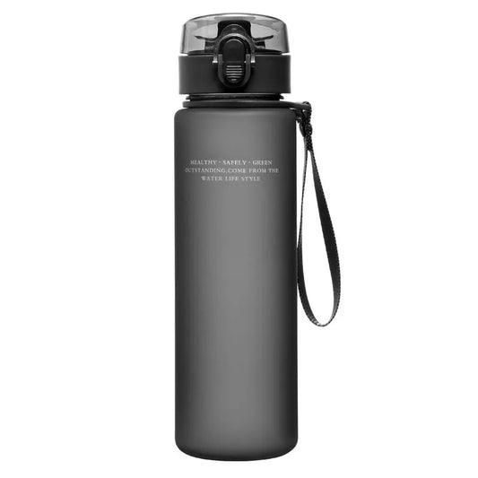 Marke: BPA-frei, auslaufsicher, Sport-Wasserflasche, hohe Qualität, für Touren und Wanderungen, tragbar, meine Lieblings-Getränkeflaschen, 400 ml, 560 ml 