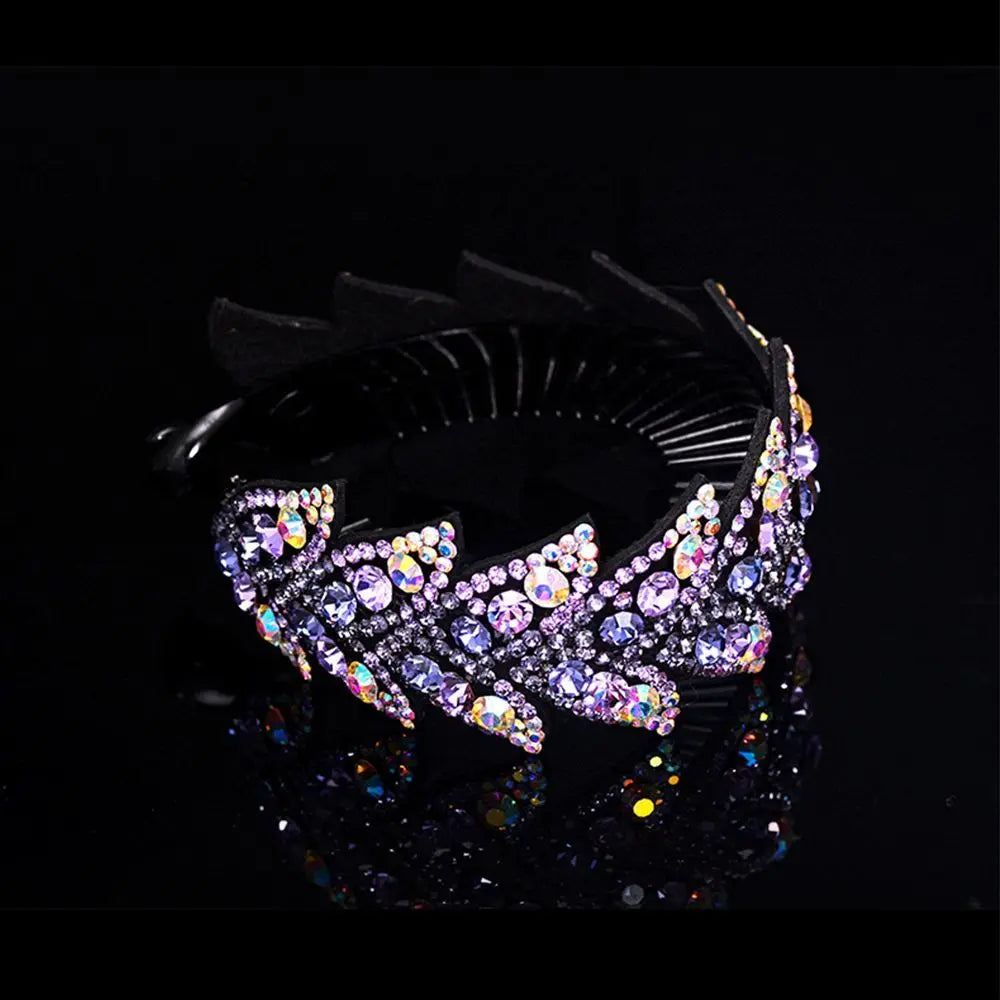 Fashion Hairpin Women Ponytails Hair Claw Hair Accessories Floral Bun Maker Headwear Bird Nest Twist Clip Leaves Hair Claw