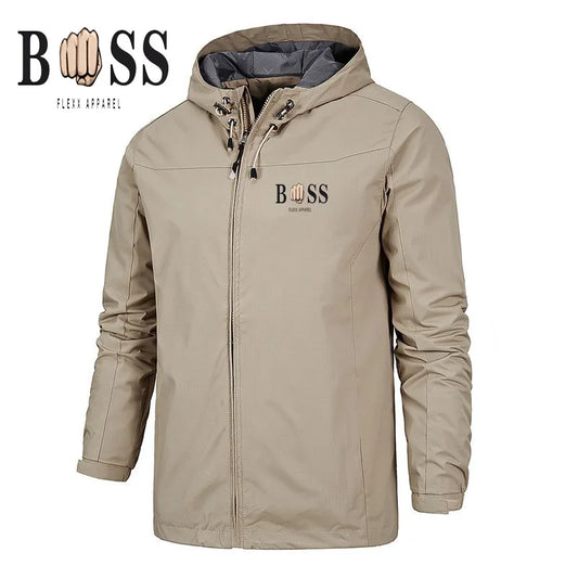 2024 new waterproof men's jacket brand mountaineering wear men's windproof jacket Outdoor men's windbreaker men's sports jacket
