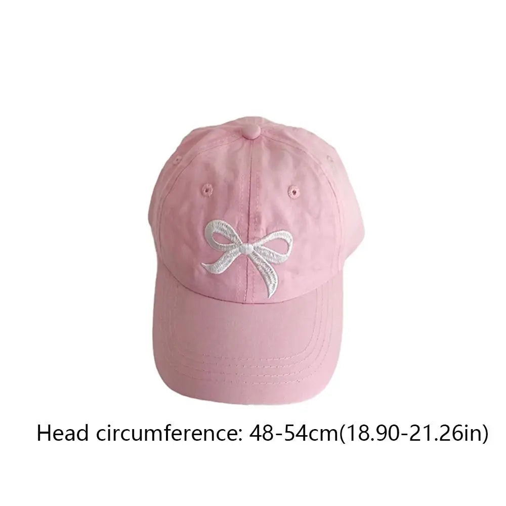 Korean Style Half Empty Top Hat Shading Hat Anti-UV Sun Hat Summer Kid Sunhat No Top Beach Hat Bow Children's Visor Hat Kid