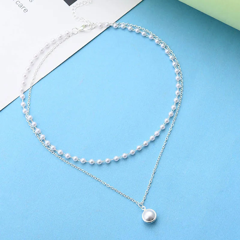 Pearl Choker Dainty Adjustable Necklace Rose Gold Plated Cultured Barque Pearl Tiny Chain Delicate Mother's Valentine Jewelry